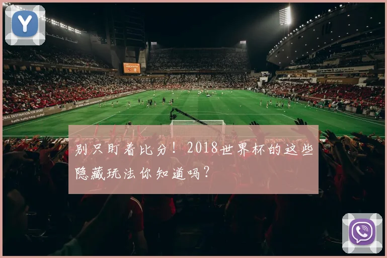 别只盯着比分！2018世界杯的这些隐藏玩法你知道吗？