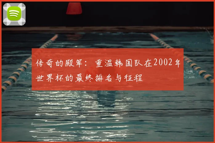 传奇的殿军：重温韩国队在2002年世界杯的最终排名与征程