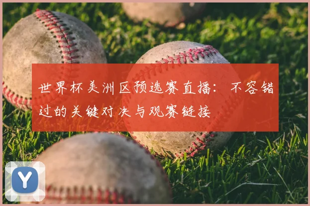世界杯美洲区预选赛直播：不容错过的关键对决与观赛链接